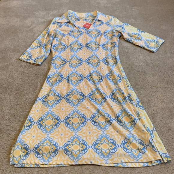 NWT Michelle Parisou Mod Fit and Flare UV Protection Fabric Size M - Picture 3 of 16